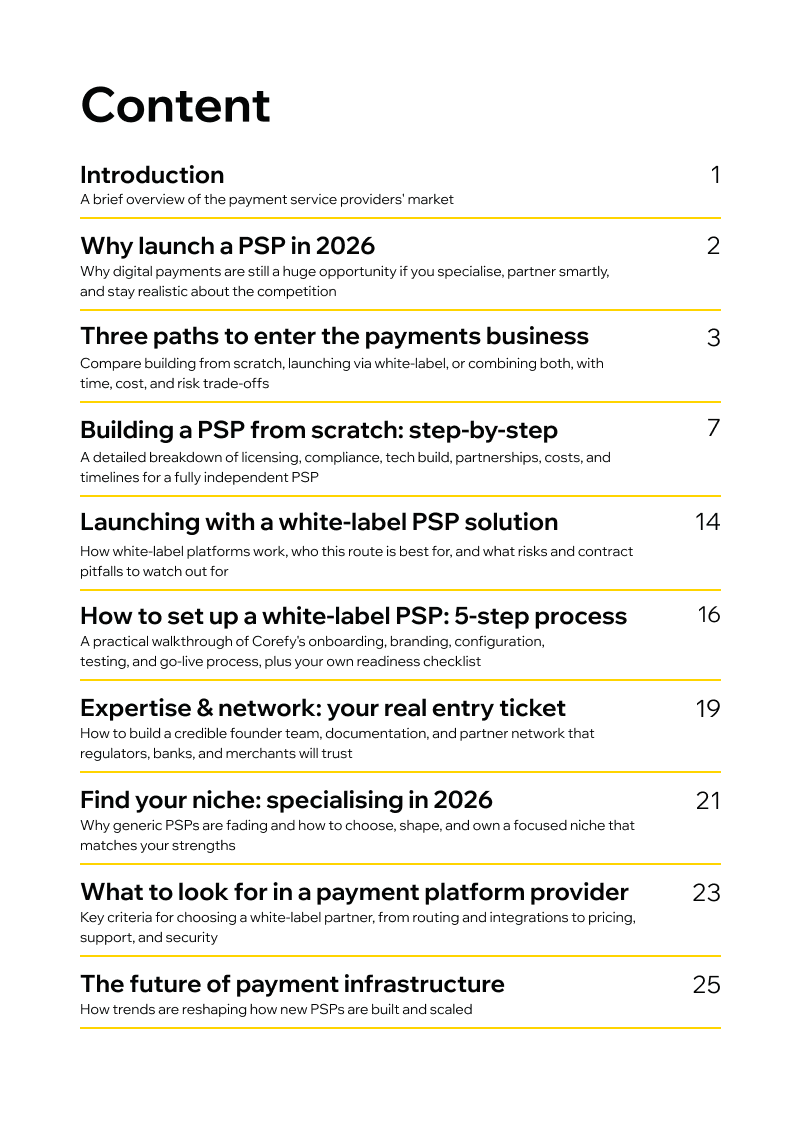 How to start psp main slide