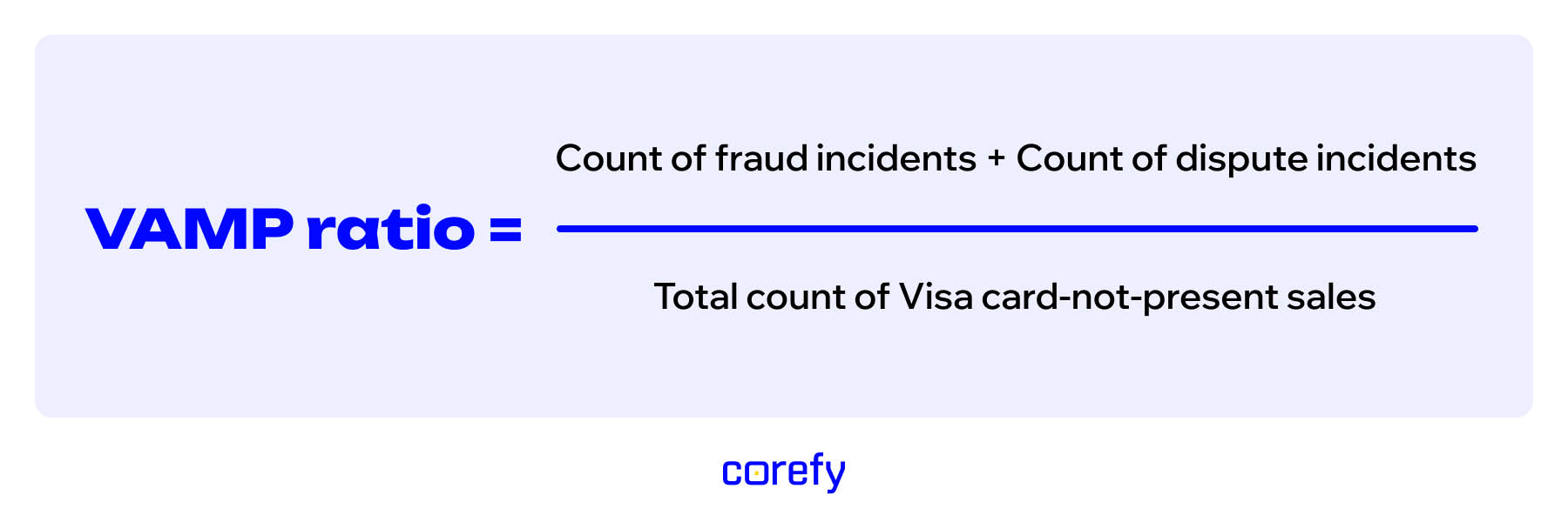 VAMP ratio calculation